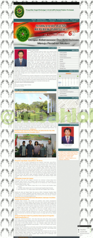 Website Pengadilan Negeri Pontianak